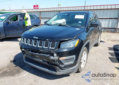 2018 Jeep Compass Sport z USA, uszkodzony, nr VIN 3C4NJCAB5JT102418